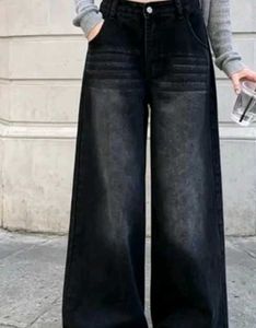 Wide Leg Dark Wash Jeans