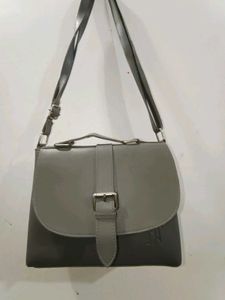 Stylish Grey Crossbody Bag
