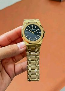Men's Audemars Piguet Watch Gold Tone