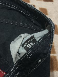 Dark Wash Cargo Jeans