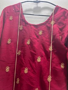 Full Gher Plazo Kurta