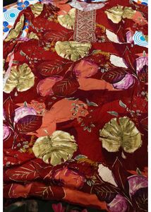 Vibrant Floral Print Kurta