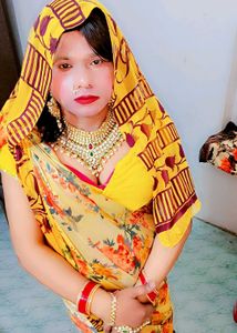 Vibrant Floral Saree with Blouse