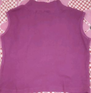 Purple Crop Top