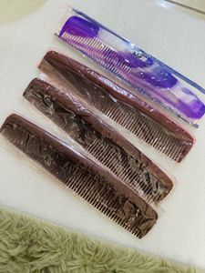Set of 4 Hair Combs