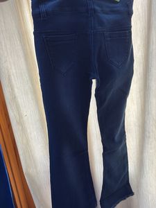Flared Denim Jeans