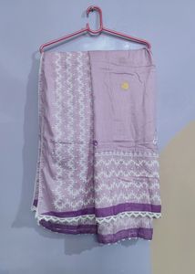 Cotton Lavender Kurta Set