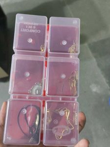 Cute Red Storage Box with Accessories