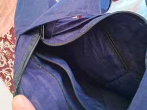 💥dhamaka sale Navy Om Symbol Sling Bag