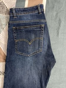 Classic Levi's Blue Denim Jeans
