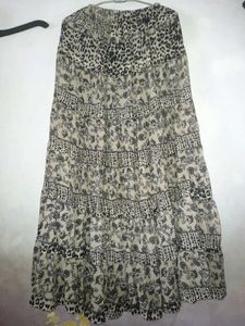 Tiered Bohemian Maxi Skirt