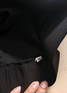 Classic Black A-Line mini Skirt