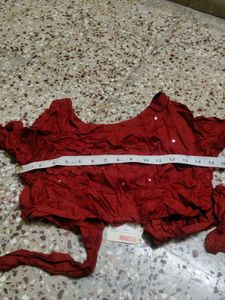 Zudio Maroon Casual Top