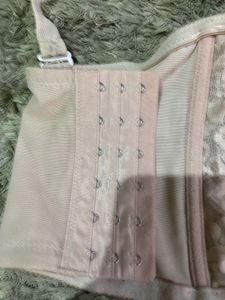 Lace Trimmed Pink Bra