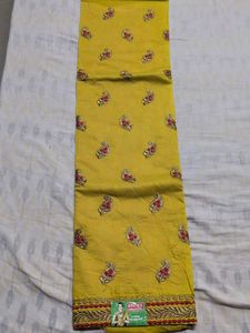Beautiful Yellow Dress Material