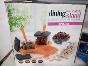 Multipurpose Dining Stand - 3 Pcs Set