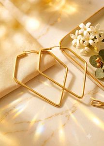 antitarnish gold plated ring earrings ✨️