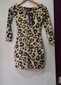 Animal Print Dress