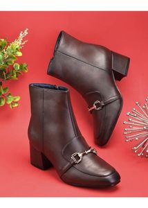 Stylish Brown Ankle Boots