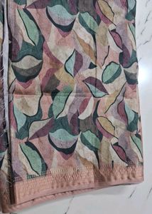 Combo Of Three Chanderi Cotton Digital Printed Sar