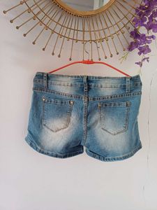Denim Mini Shorts