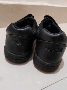 NEW Black Velcro Strap Casual Shoes