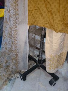 Yellow Kurta Set with Dupatta