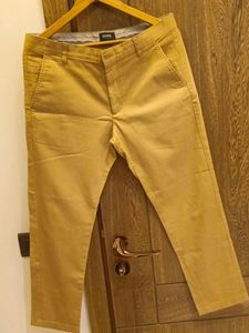 Bare Mustard Casual Trousers