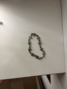 Chrome Hearts Cross Charm Bracelet