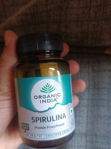 Organic India Spirulina Supplement