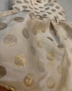 Chandri Polka Dots Frock(clearence Sale)