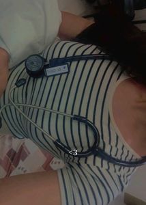 Striped Fitted T-Shirt