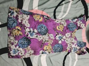 Floral Print Kurta and Pants Set