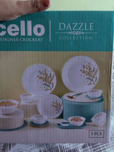 Cello Dazzle Collection Dinnerware Set
