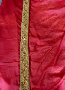 Embroidered Net Saree