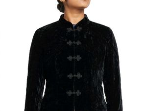 Black Velvet Jacket