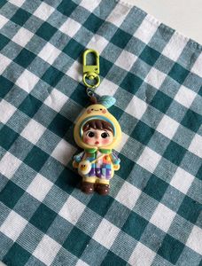 Cute Pear Character Keychain