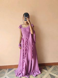 Elegant Lavender Gown