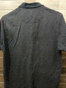 Men's Stylish Printed Polo Shirt