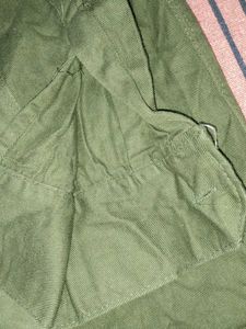 Men's Dark Green Casual Shirt