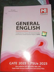 GATE 2023 &amp; 2020 General English Books and workboo