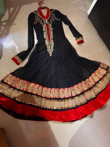 Black Anarkali Suit