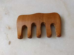 wooden scalp massage comb