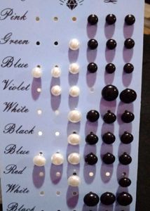 Pearl Stud Earrings Set  pair of 18