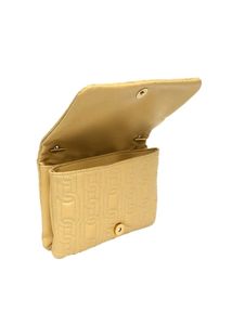 RSVP Yellow Textured Medium Cross Body Bag