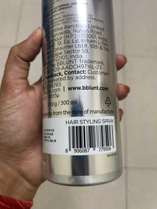 BBlunt Hot Shot Hold Spray for Hair