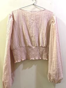 Zudio Pink Button-Down Blouse