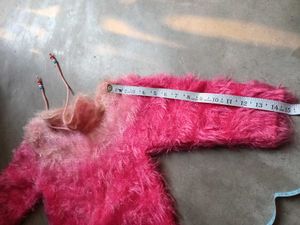 Pink Fuzzy Knit New Sweater
