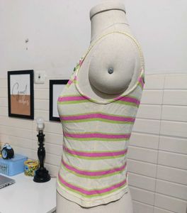 Cute Striped Cami Top