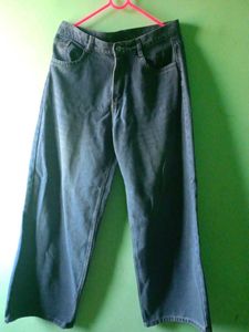 Wide Leg Denim Jeans